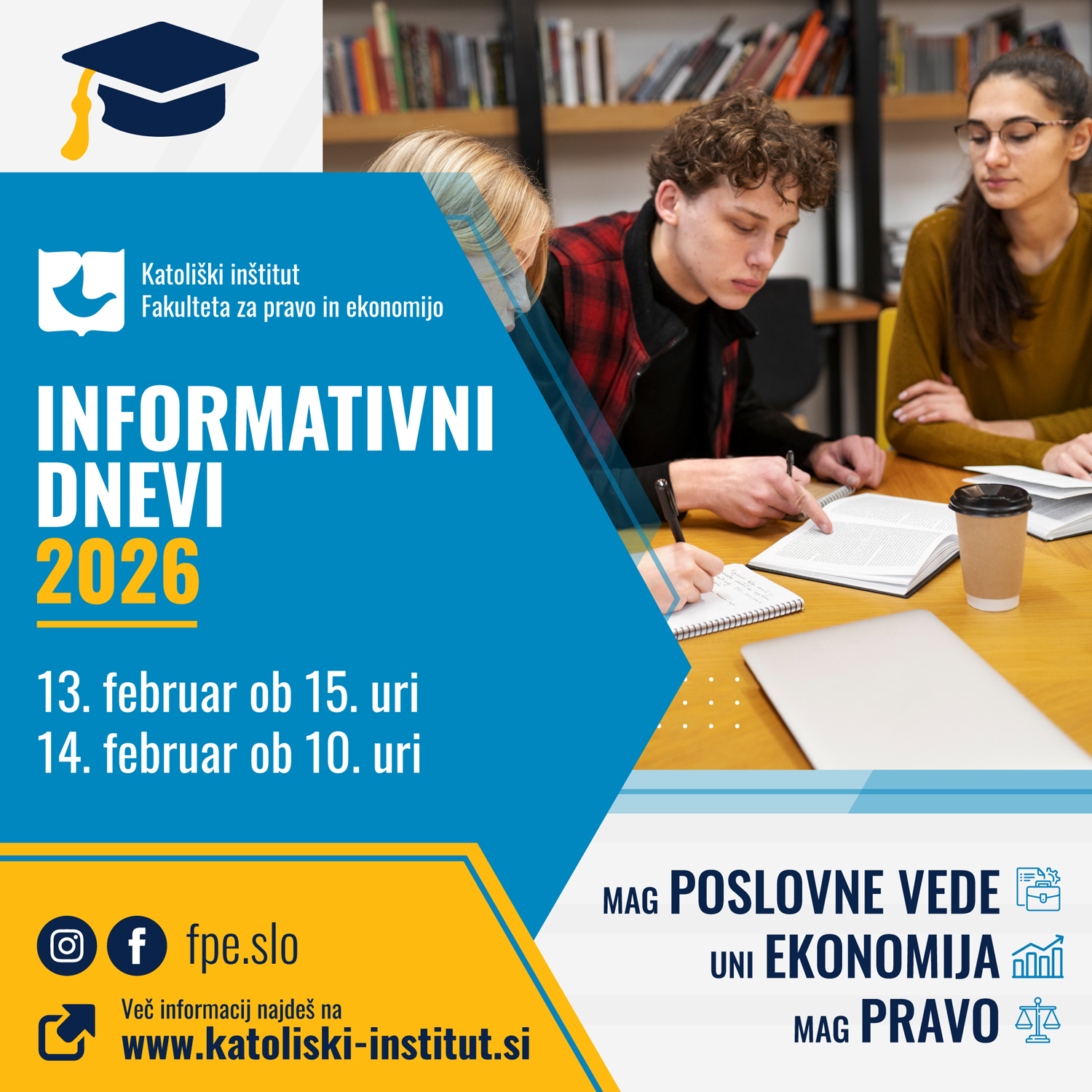 Join us at the information days!