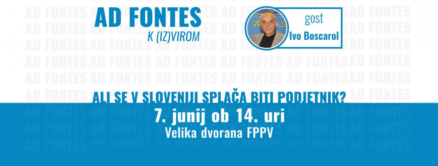 ❗[AD FONTES]: Ali se v Sloveniji splača biti podjetnik?