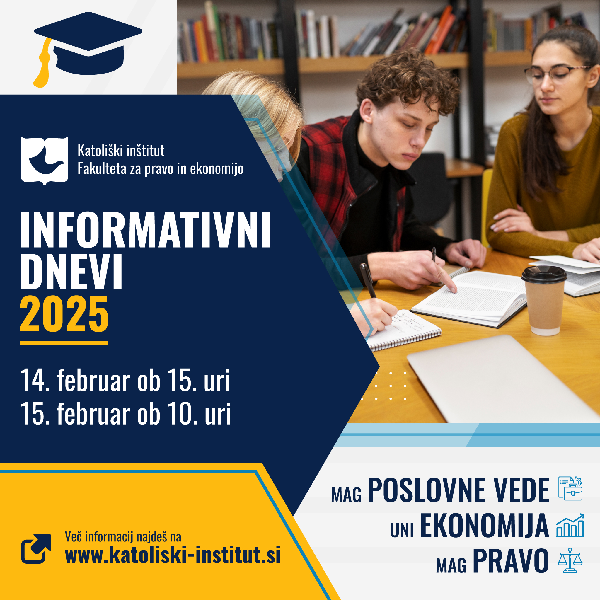 Pridružite se nam na informativnih dneh!